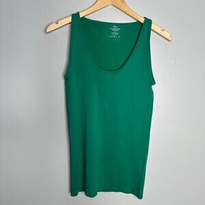 Zenana Women's Kelly Green Sleeveless‎ Activewear Tank Size S/M